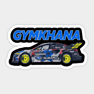 rally x travis pastrana sti Sticker